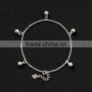 2016 Fashion Jewelry Sterling Sliver Bracelet with silver small ball