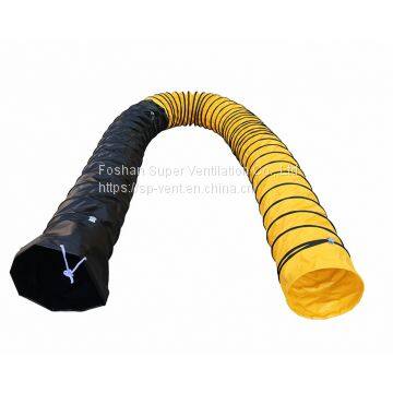 120℃ Combined Duct PVC Combined Duct Heat Resistant Duct PVC Tarpaulin Duct Manufacturer photo-2