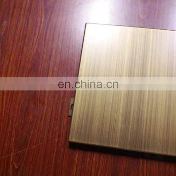 Wood Color Aluminum 3d Wallpaper Decorative Wall Panel