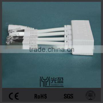 stable property rj45 plug POE splitter cable with dc connector