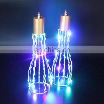 Multi Colors Battery Operated Led Champagne Bottle Sparklers for Wine Bar Club Nightclub photo-3
