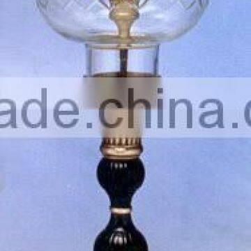 Antique Metal Candle Hurricane Lamp For Home Decor photo-6
