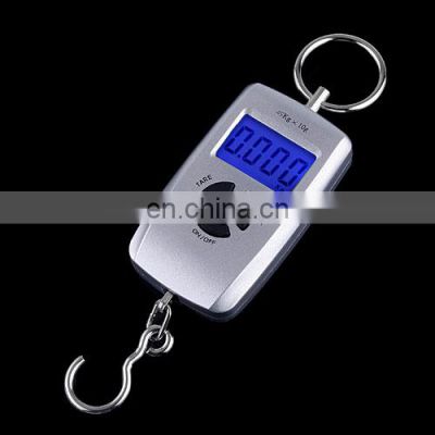 Digital Scale Electronic Fishing Hook Hanging Luggage Weighing Scales LCD 45Kg/10g