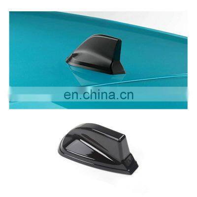 Carbon Fiber Style Shark Fin Antenna Cover For Renault Zoe 2021 photo-2