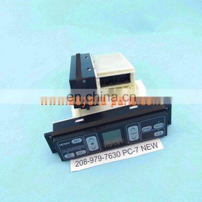Excavator Air Conditioner PC200-7 Panel 208-979-7630 New Model