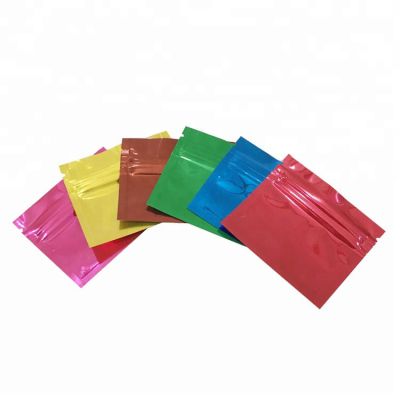 OEM resealable laminated mini small plastic bags for pills