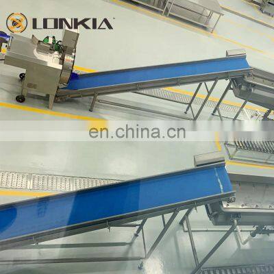 Custom 304/316 Stainless Steel Belt Conveyor Food Grade PU White Belt Conveyor photo-4
