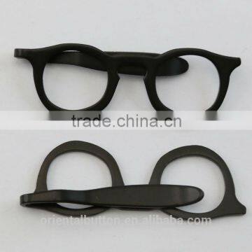 colorful and fashion decorating metal glasses for tie and suits