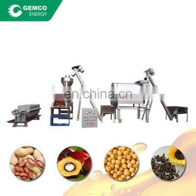 1~5 tpd sesame oil processing plant equipment for the productin of sesame oil