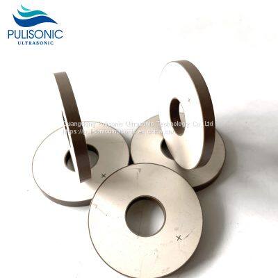 50*17*5mm PZT Ring Piezoelectric Ceramic Ultrasonic Welding Transducer Electrical Ceramics photo-2