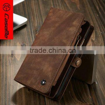 Flip Cover Cell Phone Card Holder Slot Stand Case Leather Wallet for IPhone 6 photo-5