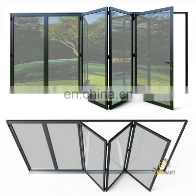 Customized Huge doors and sunrooms exterior bifold doors aluminum exterior bifold doors