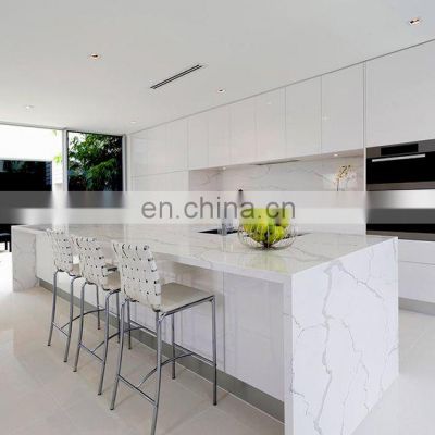 italian semi custom  dream  white high gloss handleless birch profile   designs  kitchen cabinet