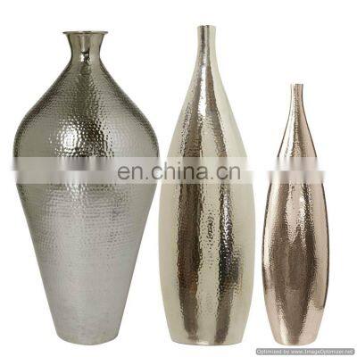 aluminium fancy centerpiece flower vases