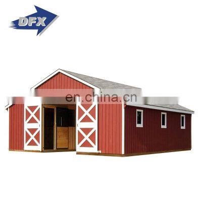 Qingdao steel factory farming building industrial shed horse shed