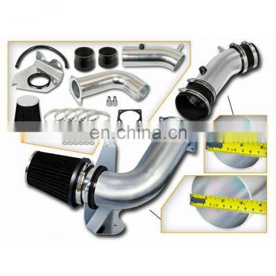 AOSU Racing Black Cold Air Intake Pipe System With Filter For Ford Mustang 3.8L V6 99-04