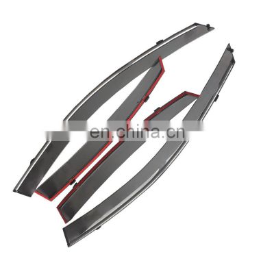 Car Door Awnings Window Sun Visor Rain Shade Car Weather Shield Wind Deflectors Rain Guard Visor For Honda