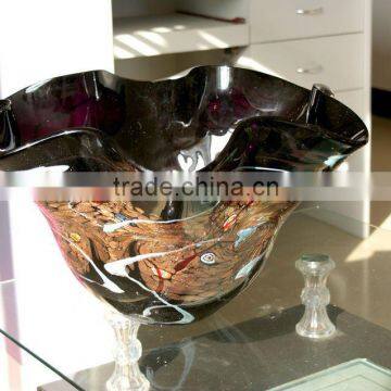 Murano Glass Crafts--Flowerpot