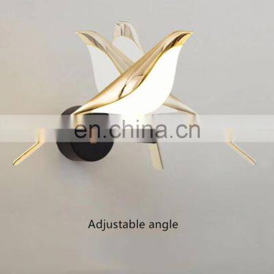 Modern Simplicity Magpie Rotatable Light Luxury Sconce Indoor Home Kitchen Bedside LED Wall Lamp