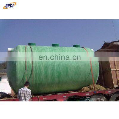 Underground Used Septic Tank Fiberglass Made Tank