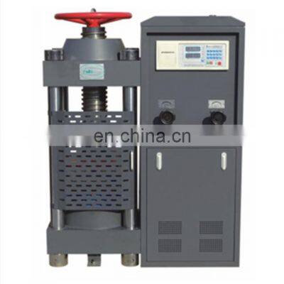 PC control Automatic Cement Concrete Flexure Hydraulic Compression Testing Machine