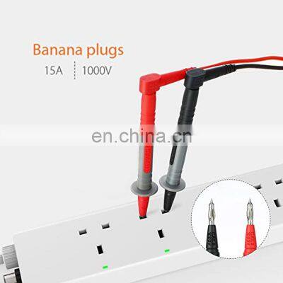 Multimeter Sharpest Test Probes Extended Range Plunger Mini-hooks Power Probes Test Hook Test Leads For Digital Multimeter photo-5