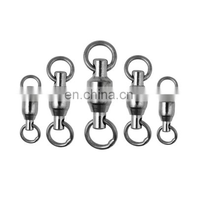 JOHNCOO In Stock Wholesale Chinese Fishing Tackle Stainless Steel Rolling Swivel Fishing Swivel