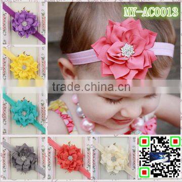 fashion popular lotus flower water lily flower headwear and snow flake jewelry baby hair accessories hairband MY-AC0013