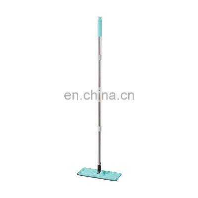 Mop and Bucket Set Microfiber Mop With Bucket Floor Cleaning System Flat Floor Mop for Hardwood Tile Laminate Marble photo-4