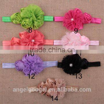 Fabric Large Flower Hair Accessory Pretty Fashion Accessories co Ltd Rose Flower Hairband MY-AB0063 photo-3