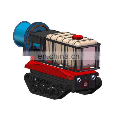 Automatic Remote Control UWB Navigation Robots Disinfection Spraying Machine