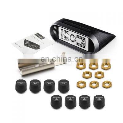 New Truck Tpms Wireless Display Solar Power 14 Tires External and Internal Sensor for Bus Caravan Truck photo-2