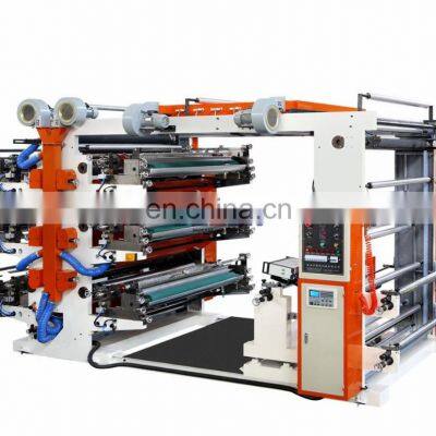 Flexo Printing Machine for Paper Printing 2 4 6 8 Color Letterpress Non Woven Aluminum Film Printing Automatic with Good Price