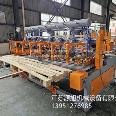 Wooden Pallet Blocks and Boards Connection Machine photo-3
