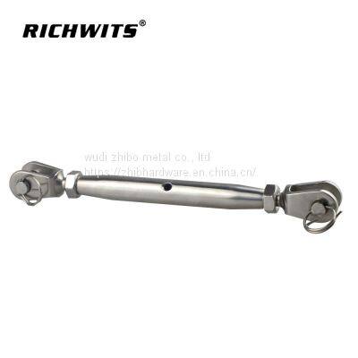 304/316 Stainless Steel European Type Closed Body Turnbuckle(jaw&jaw) photo-5