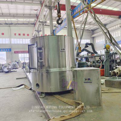 Farm Equipment Slaughtering Line Cattle Hoof Dehairer Machine Cow Abattoir Slaughterhouse Machinery photo-5