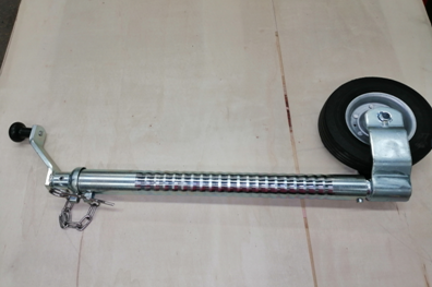 TOWKING 48mm Ribbed Trailer Jockey Wheel 350kg photo-2