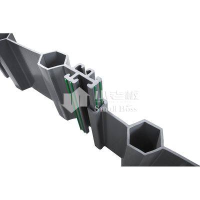 Vinyl Seawall PVC Sheet Piles Long-Lasting FRP Composite PVC Sheet Piling Erosion Control Landscaping PVC Plastic Piles