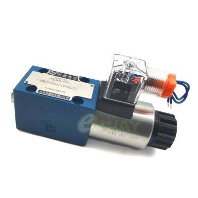 Huade Solenoid Valve 4WE6Y61B/CG24N9Z5L Hydraulic Valve Directional Control Valve