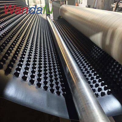 WandafuRolling Drainage Board Garage Roof Can be Used for Roof Garden Waterproof and Hydrophobic Drainage HDPE Convex Height Adjustable Drainage Board