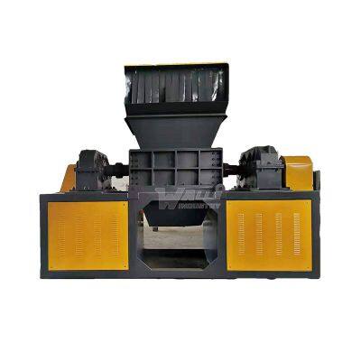 Broyeur à double arbre pour tuiles d'acier coloré entièrement automatique et broyeur de fûts d'huile