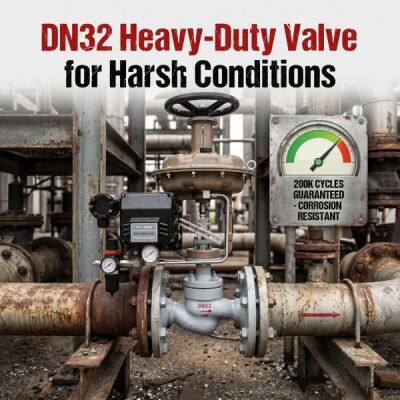 Compact JIS Flow Control Valve With Threaded Connections for Tight Spaces