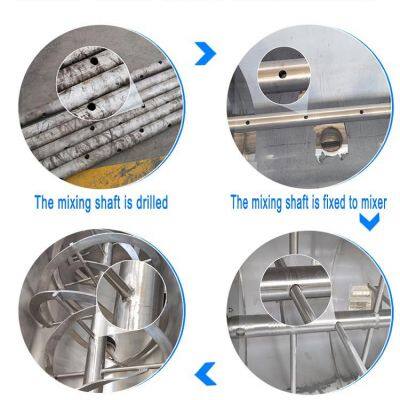 Cosmetic Powder Mixer Lab Food Powder Mixer Powder Mixer 50kg Dry Powder Mixer photo-3