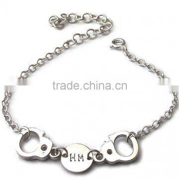 Stainless Steel Custom Design Partner In Crime Bracelet