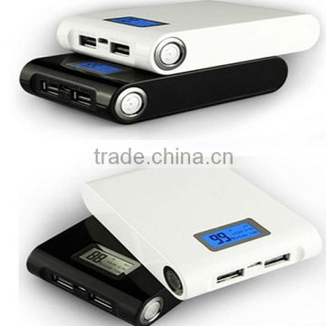 12000mah power bank with led display universal power bank for iphone 4