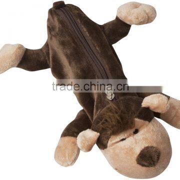 monkey plush pencil case , Plush Animal Pencil Case monkey