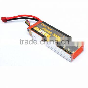 Youme 3S 3300mAh 11.1V 35C Rechargeable Batteries Lipo for RC Helicopter Car photo-4