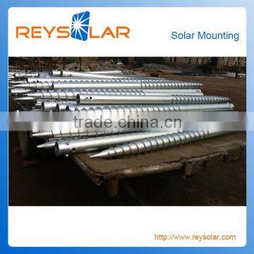 Solar Module pv mounting screw in ground anchor