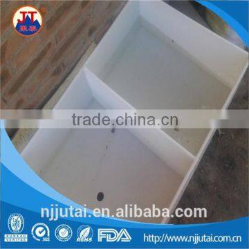 Anti-corrosion white PP welding chemical liquid tank with clapboard