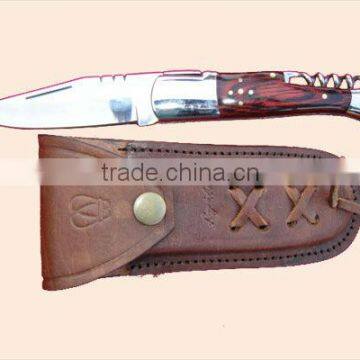 custom stainless steel lagouile knife A67